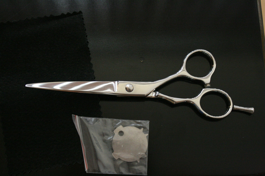 5.5-Inch Stainless Steel Barber Scissors - Precision Hair Cutting Shears