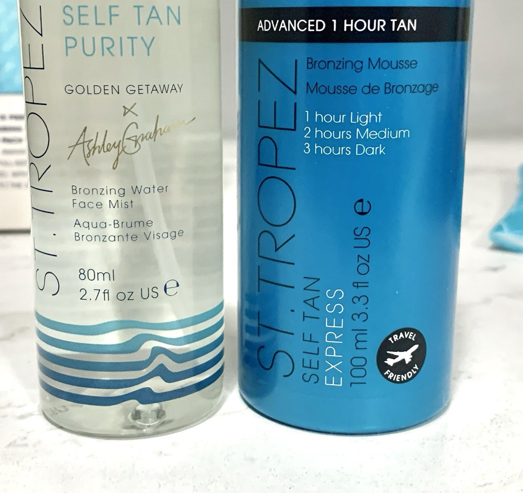 Self Tanner Kit with Face Mist, Express Mousse & Applicator Mitt