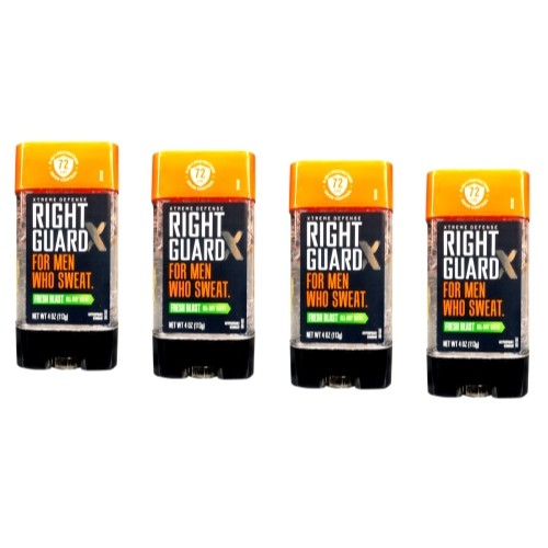 Right Guard Xtreme Defense Fresh Blast Gel Deodorant 4 oz - 4 Pack