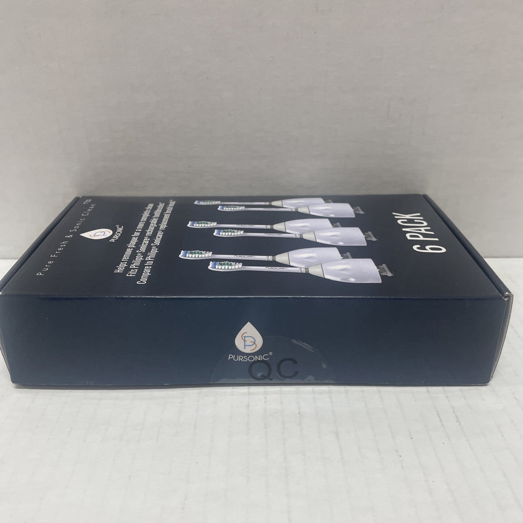Electric Toothbrush Replacement Heads for Philips Sonicare – Pursonic 6 Pack