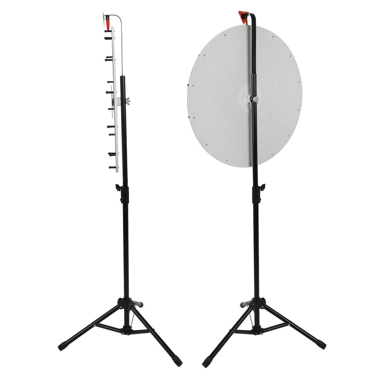 24-Inch Spinning Prize Wheel with 14 Color Slots & Adjustable Tripod Stand