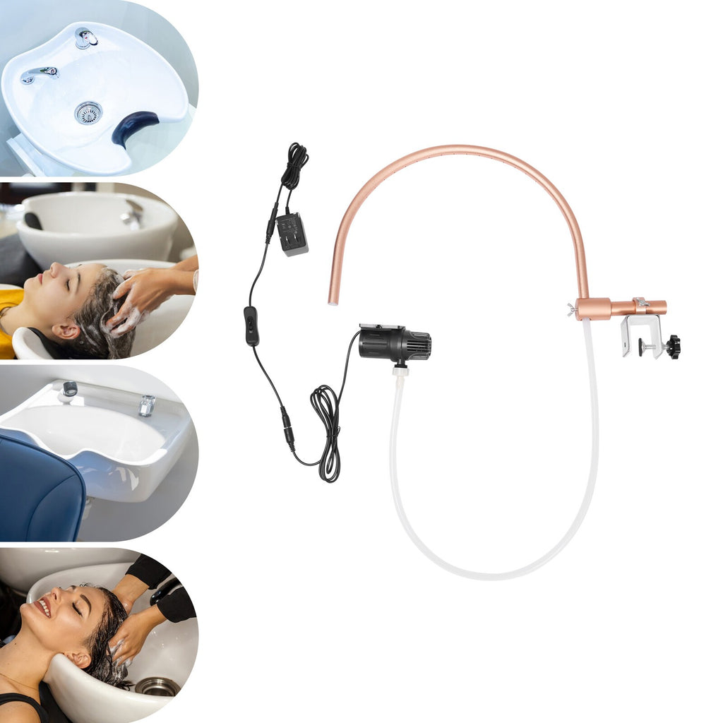 Head Spa Water Circulation Frame with Pump for Shampoo Bowl