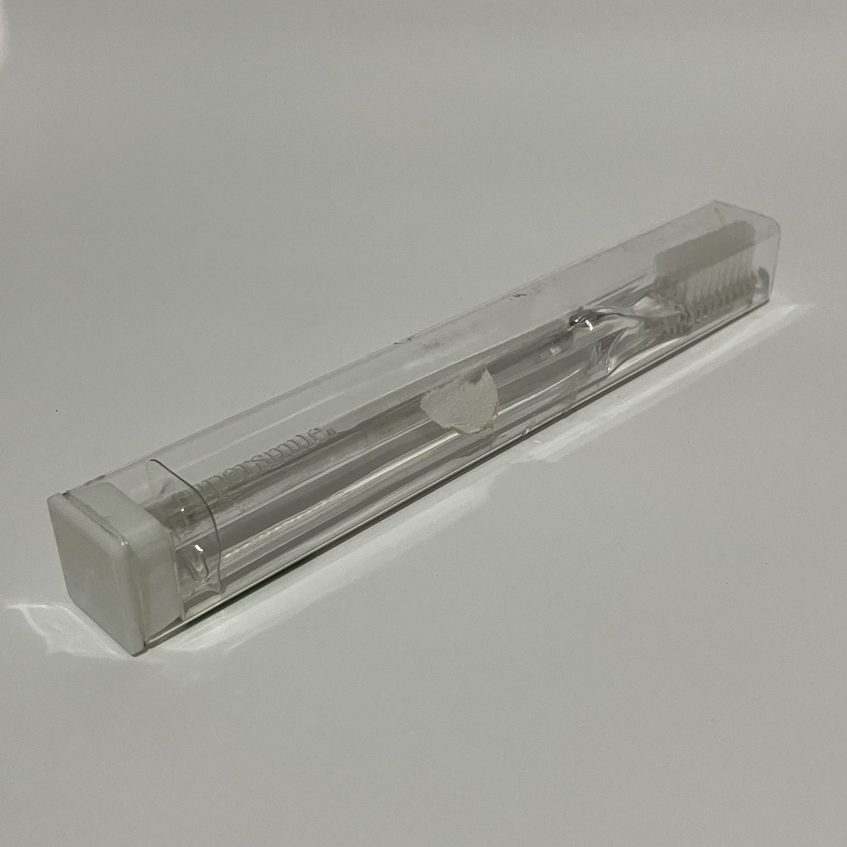 Bulk Pack of 25 Soft Crystal Clear Ergonomic Toothbrushes - 45° Angle