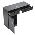 Wall Mount Hair Salon Lockable Storage Cabinet with Drawers