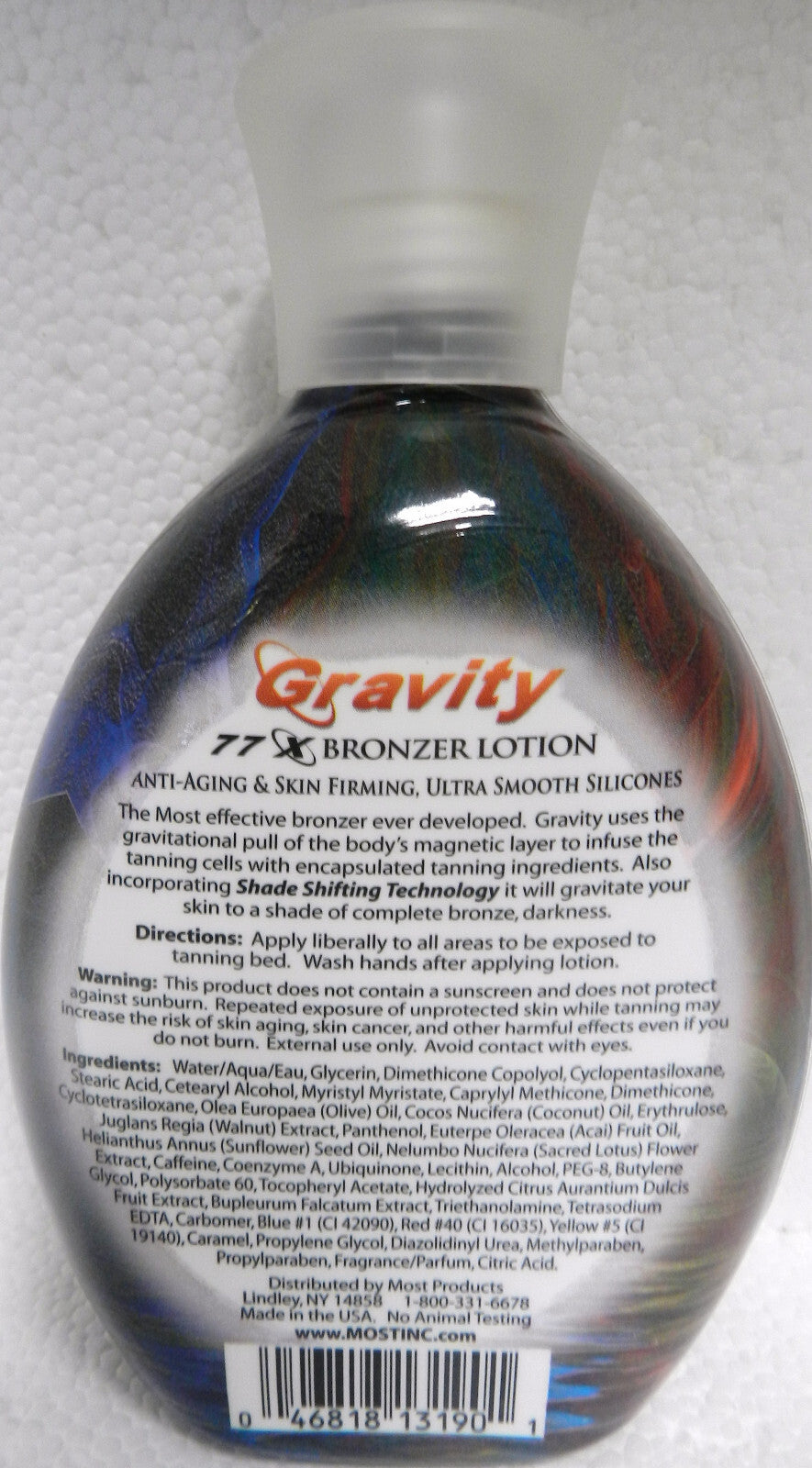 Anti-Aging & Skin Firming Silicone Bronzer Tanning Lotion - 13.5 oz