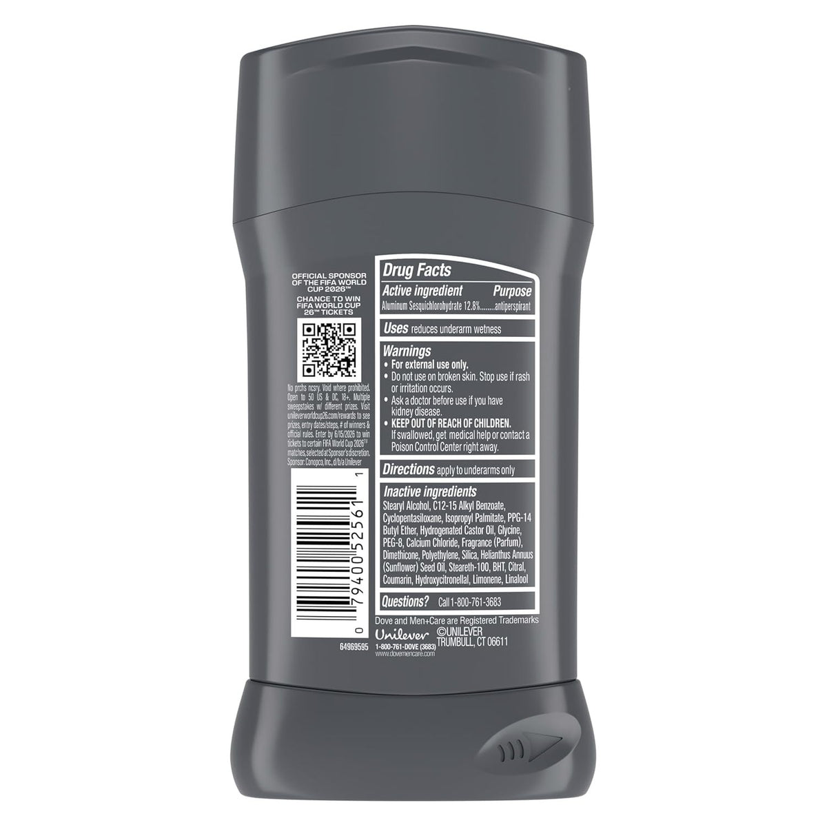 Men's Deodorant Stick - Limited Edition FIFA FIFA Striker Swag 2.6oz 2 Pack