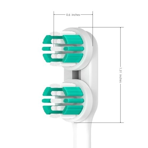 10 Pack Replacement Brush Heads for Spinbrush Pro Clean Electric Toothbrush