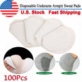 Disposable Underarm Sweat Pads Stickers - Absorbing Guard Shields 100pcs