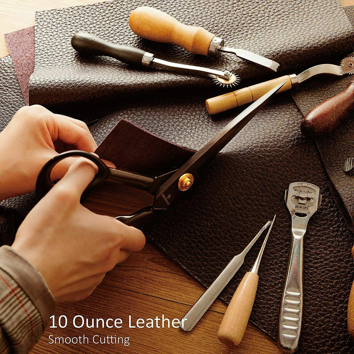9-Inch Professional Tailor Scissors for Fabric Cutting - Ultra Sharp, Ergonomic Handle