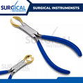 Ring Holding Pliers with Gold Jaws for Jewelry Making – DIY Repair Tools