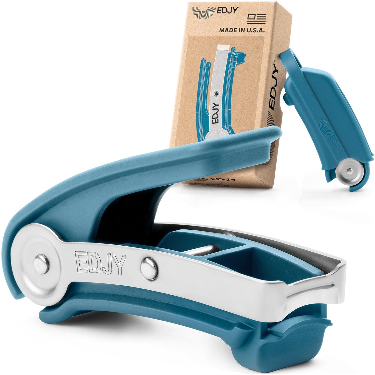 Toe Nail Clippers with Single Blade Precision - Blue
