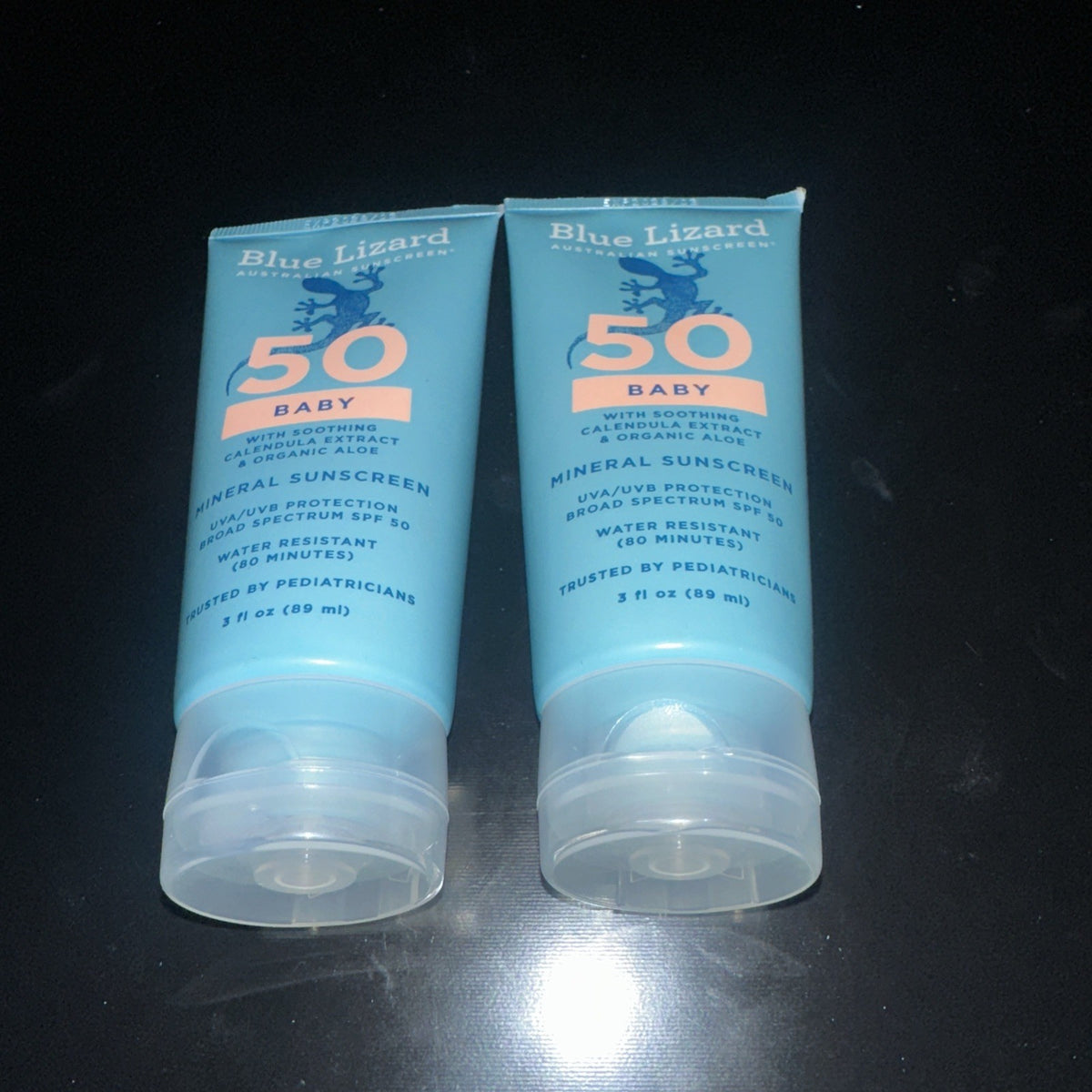 Baby Mineral Sunscreen SPF 50 with Zinc Oxide - Lot of 2