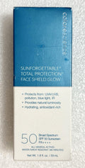 Mineral SPF 50 Face Shield with Glow Finish - Water-Resistant Sun Protection