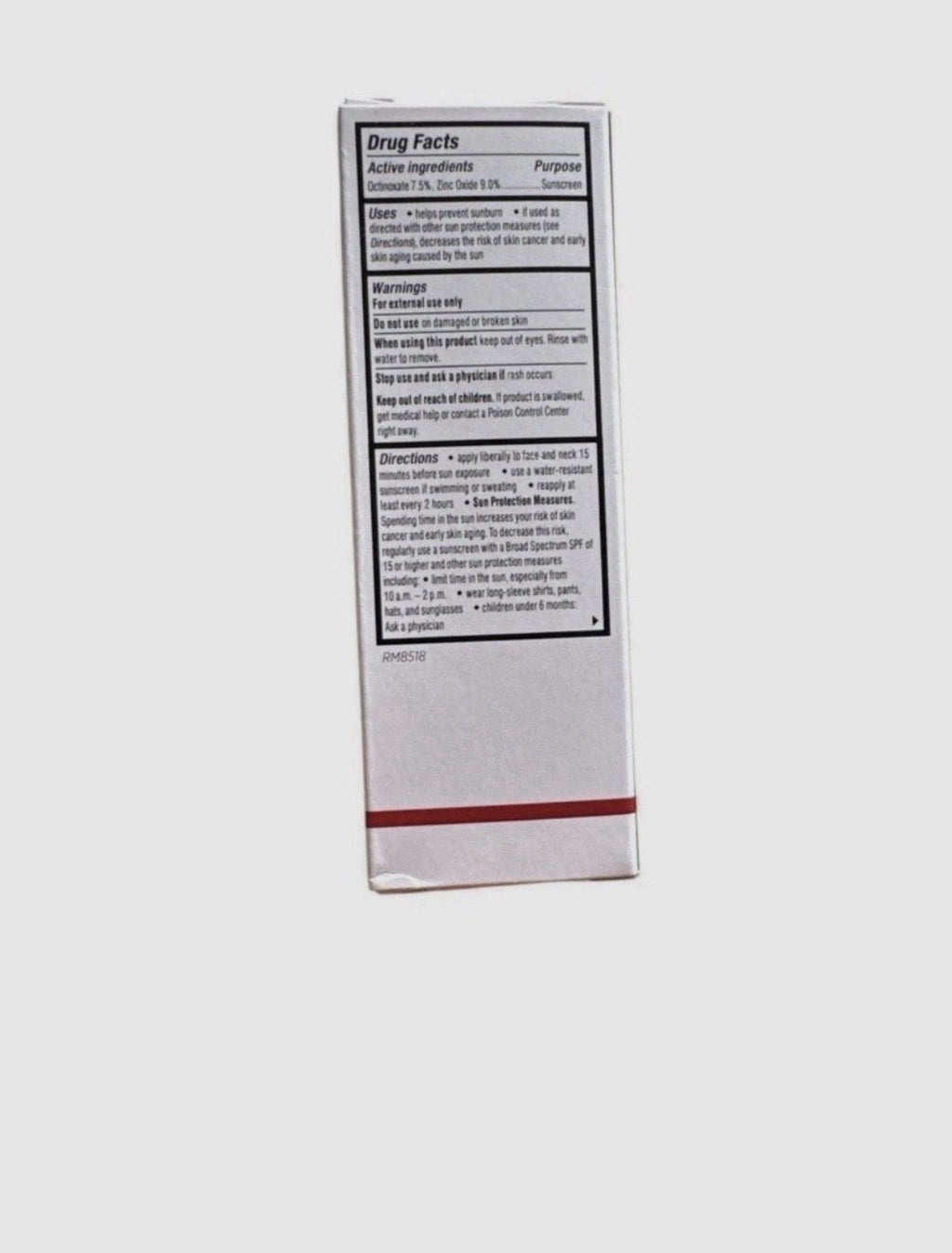 Broad-Spectrum Facial Sunscreen SPF 46, 1.7oz, 2 Pack – UV Protection for Sensitive Skin