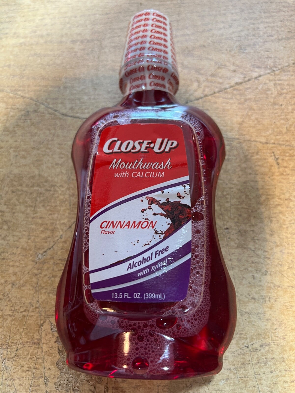 Calcium Cinnamon Mouthwash Alcohol-Free 13.5 Oz - Fresh Breath & Oral Health