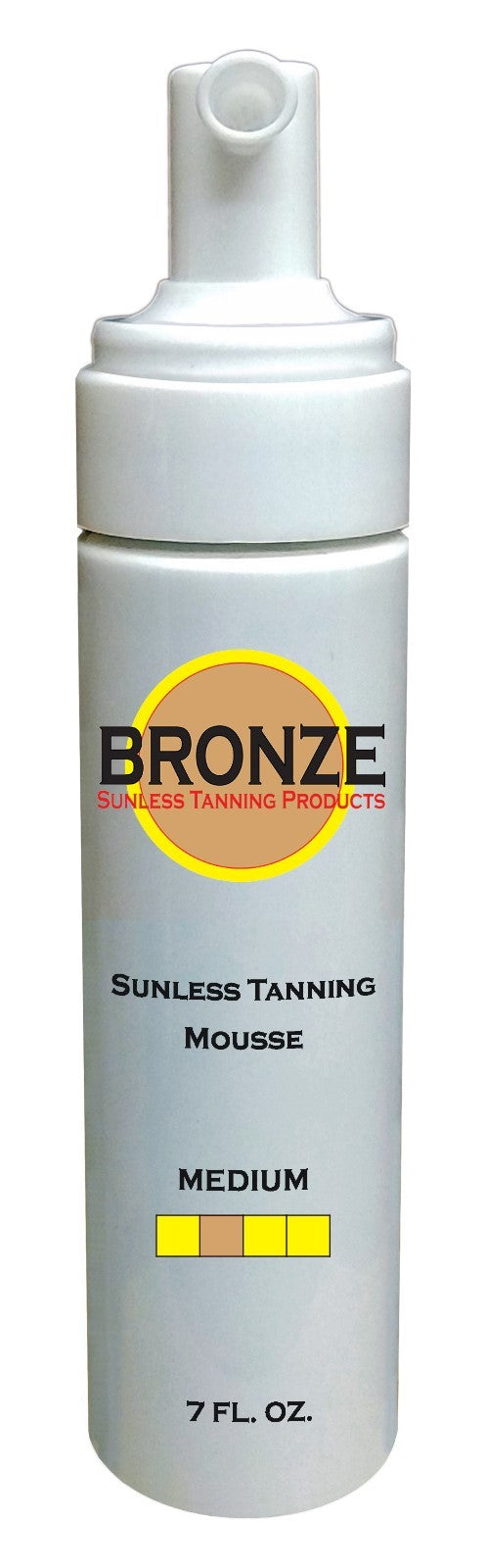 Sunless Self Tanning Foam Mousse with Mitt & Gloves - 7 oz - All Shades