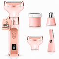 Women's Electric Razor & Trimmer - Waterproof Rechargeable Shaver for Face, Legs, Bikini, Underarms