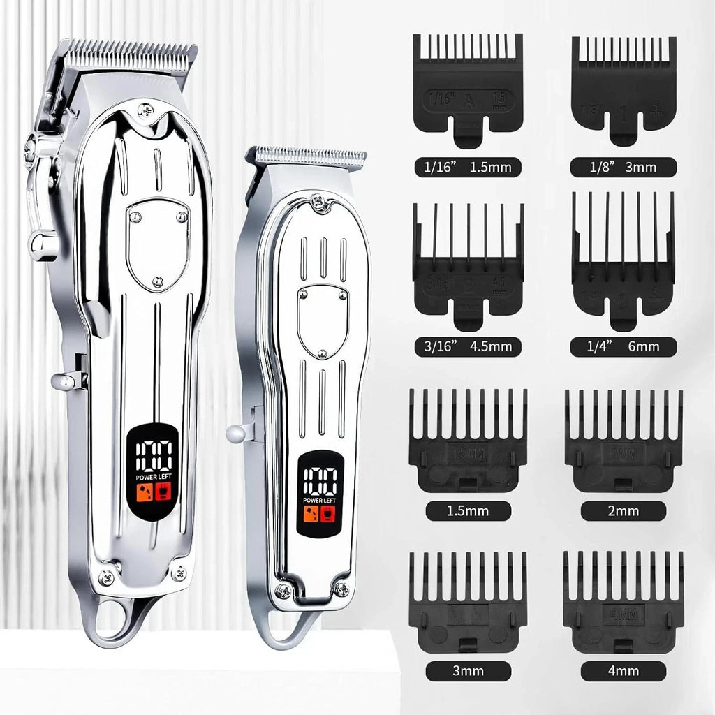 Professional Cordless Hair Clipper & Beard Trimmer for Men & Women