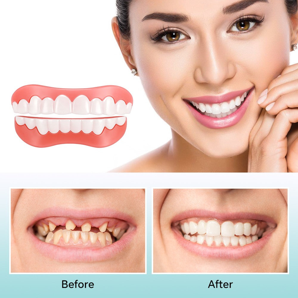DIY Denture Silicone Reline Kit - Complete Set for Upper & Lower Teeth