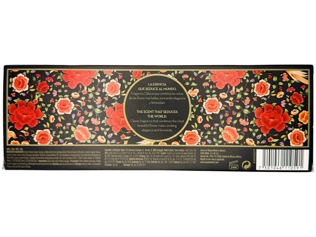 Perfumed Soap Set for Women - 3 Round 4.9oz Soaps with Spicy Vanilla Scent