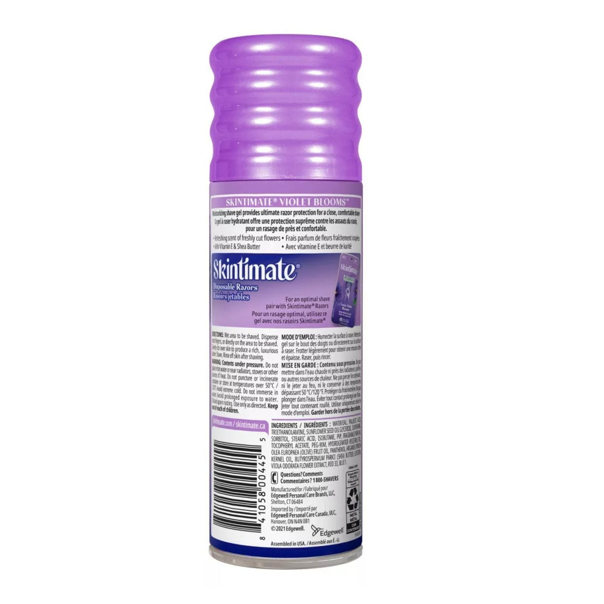 Moisturizing Shaving Gel with Floral Scent - 7oz