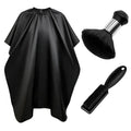 Barber Neck Duster Brush Set with Hair Cutting Cape - Hair Cleanup Kit