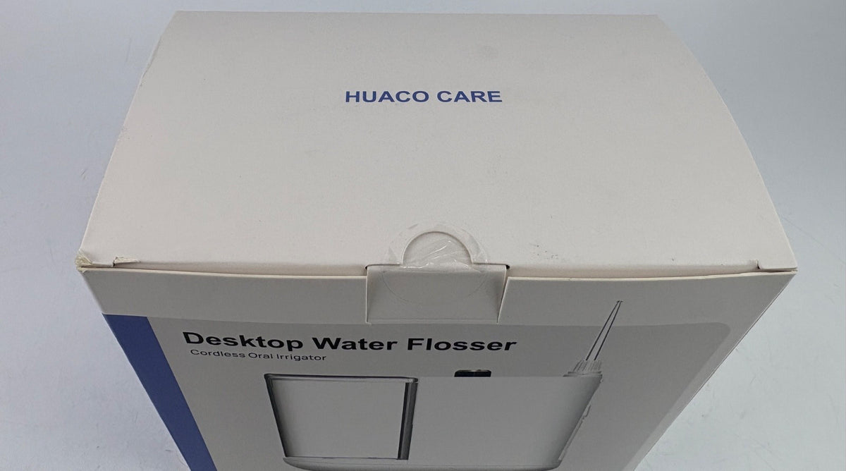 900ML Large Capacity Countertop Water Flosser with UV Sanitizer Light - Oral Irrigator, Teeth & Gum Care