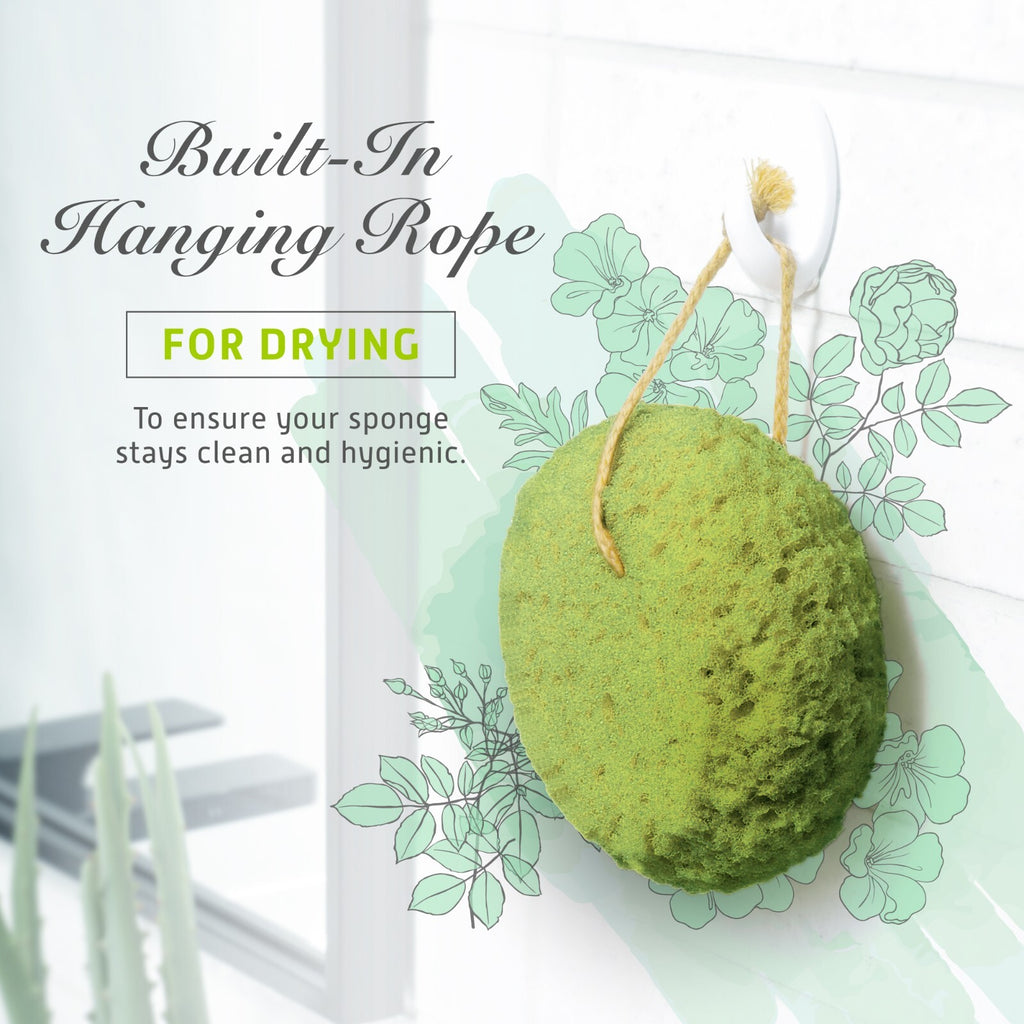 Deep Cleansing Body Loofah Sponge Set – Natural Colors, Dual Textures for Gentle & Deep Exfoliation (Pack of 3)