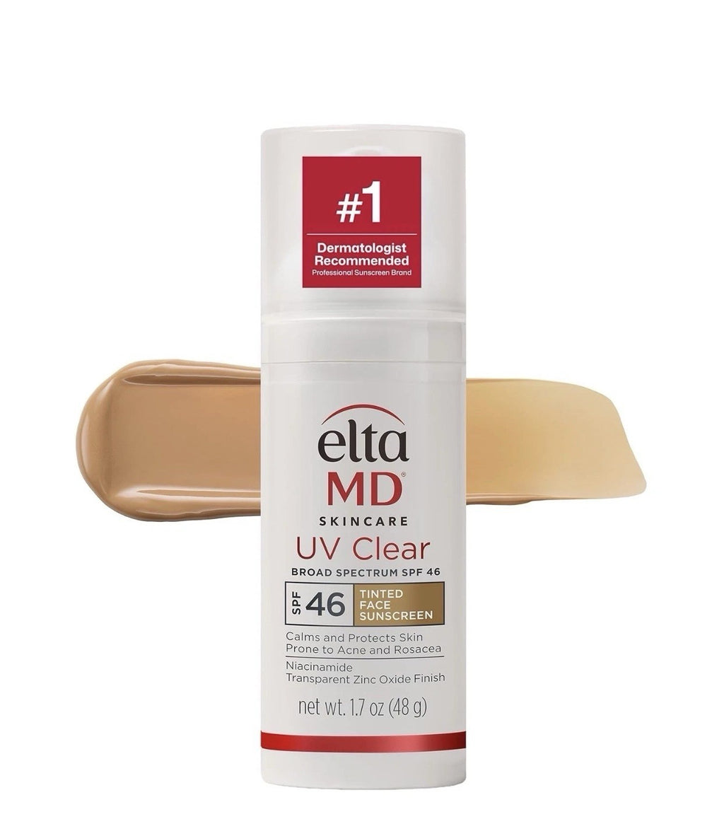 EltaMD Tinted Sunscreen SPF 46 1.7 oz Facial Sunblock with Broad Spectrum Protection