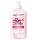 Rose All Day Hydrating Body Lotion with Shimmer and Hemp Seed Oil - 17oz