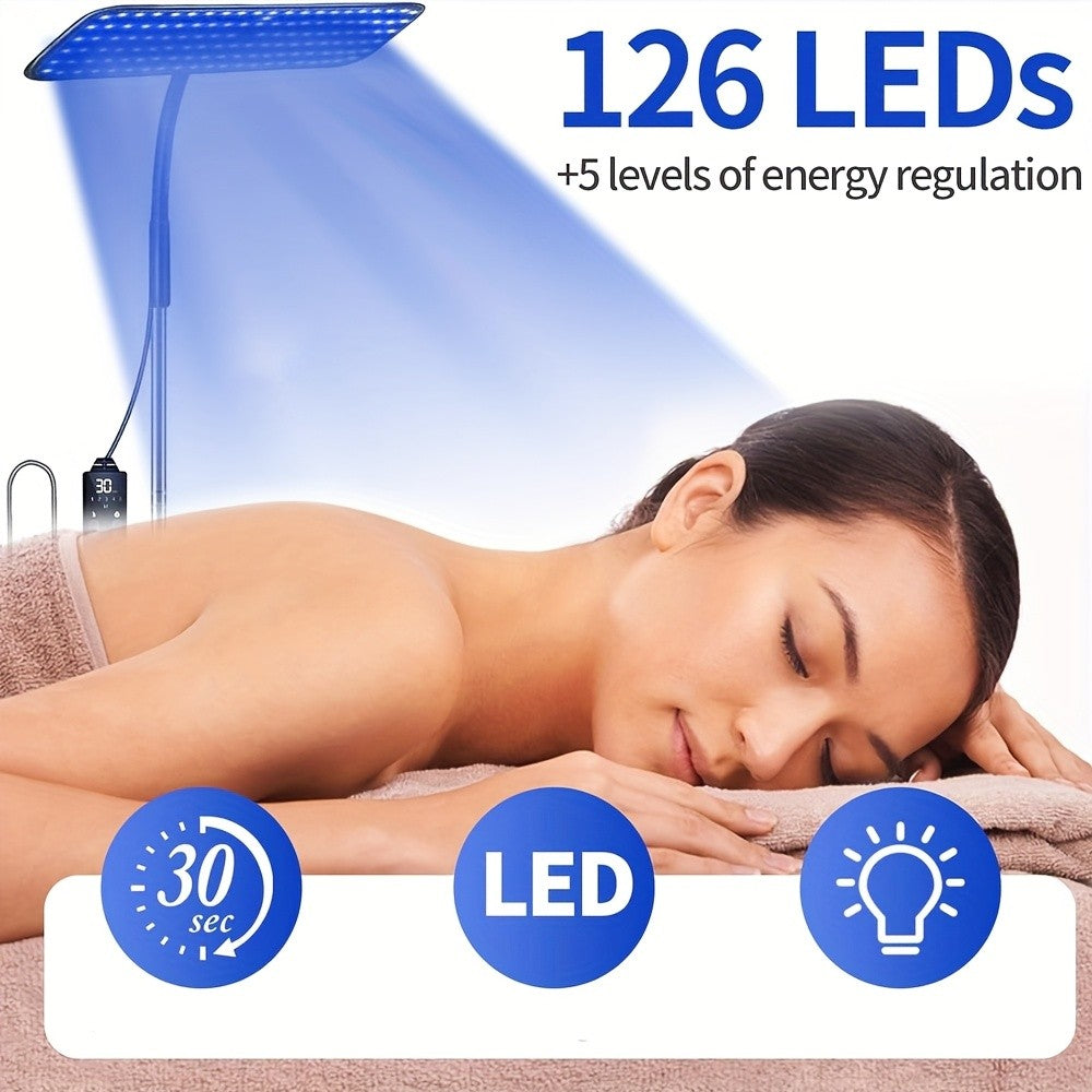 Adjustable UV Tanning Lamp for Skin & Facial Care - Full Body Therapy Light