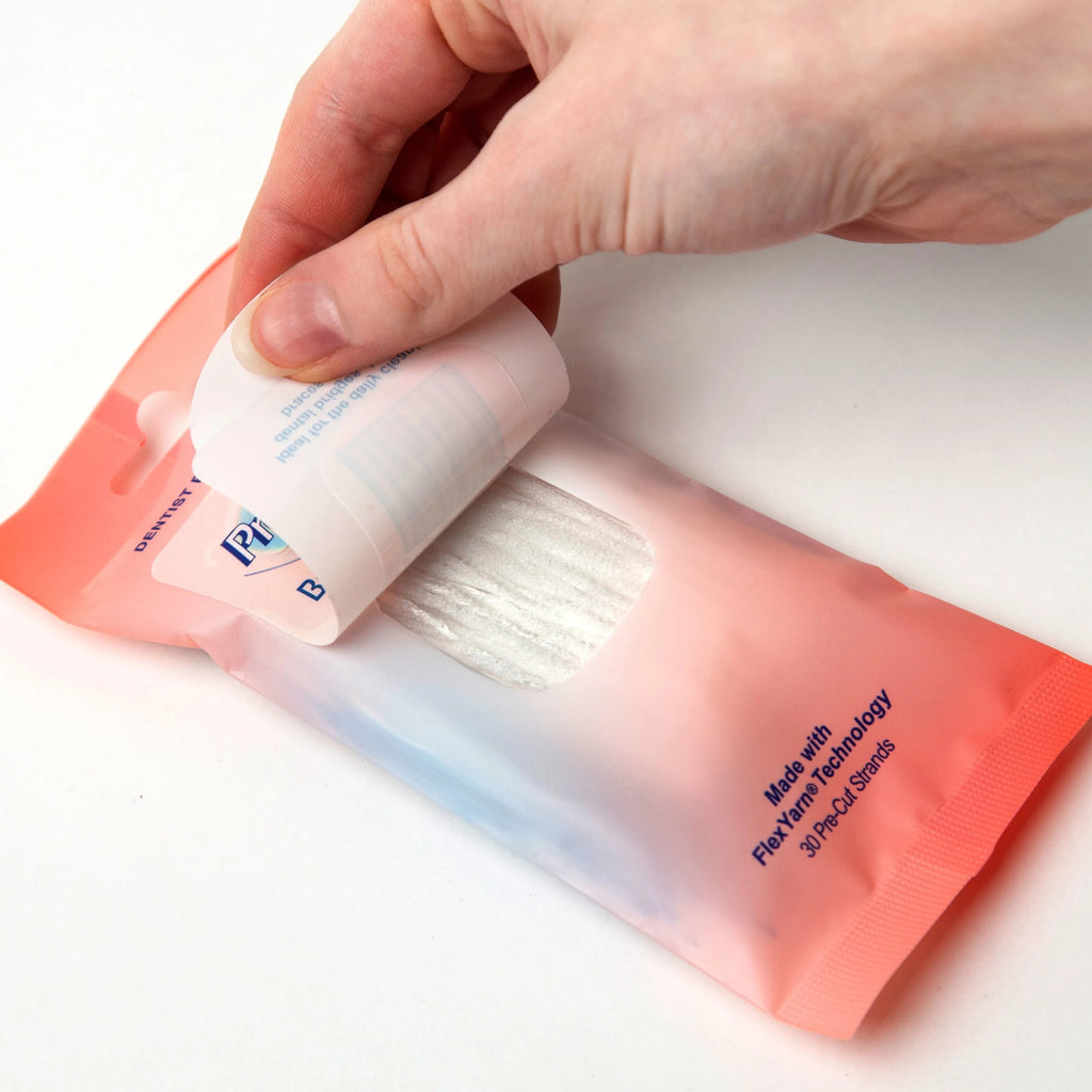 Dental Interdental Floss Threader Pack for Bridges Implants - 30 Strands