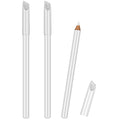 White Nail Pencil 2-in-1 French Nail Whitening & Cuticle Pusher Manicure Tool