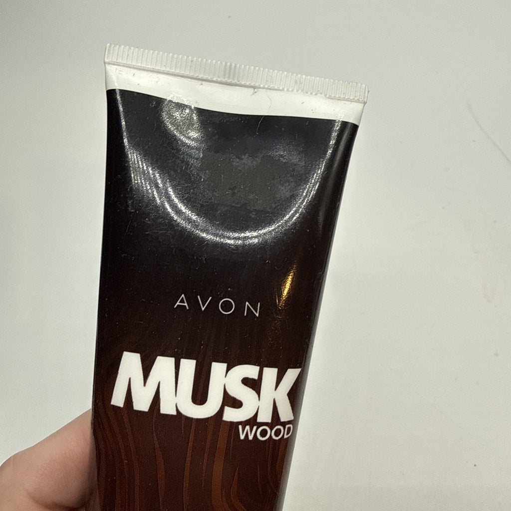 Avon Musk Wood After Shave Conditioner 3.4oz Discontinued Old Stock