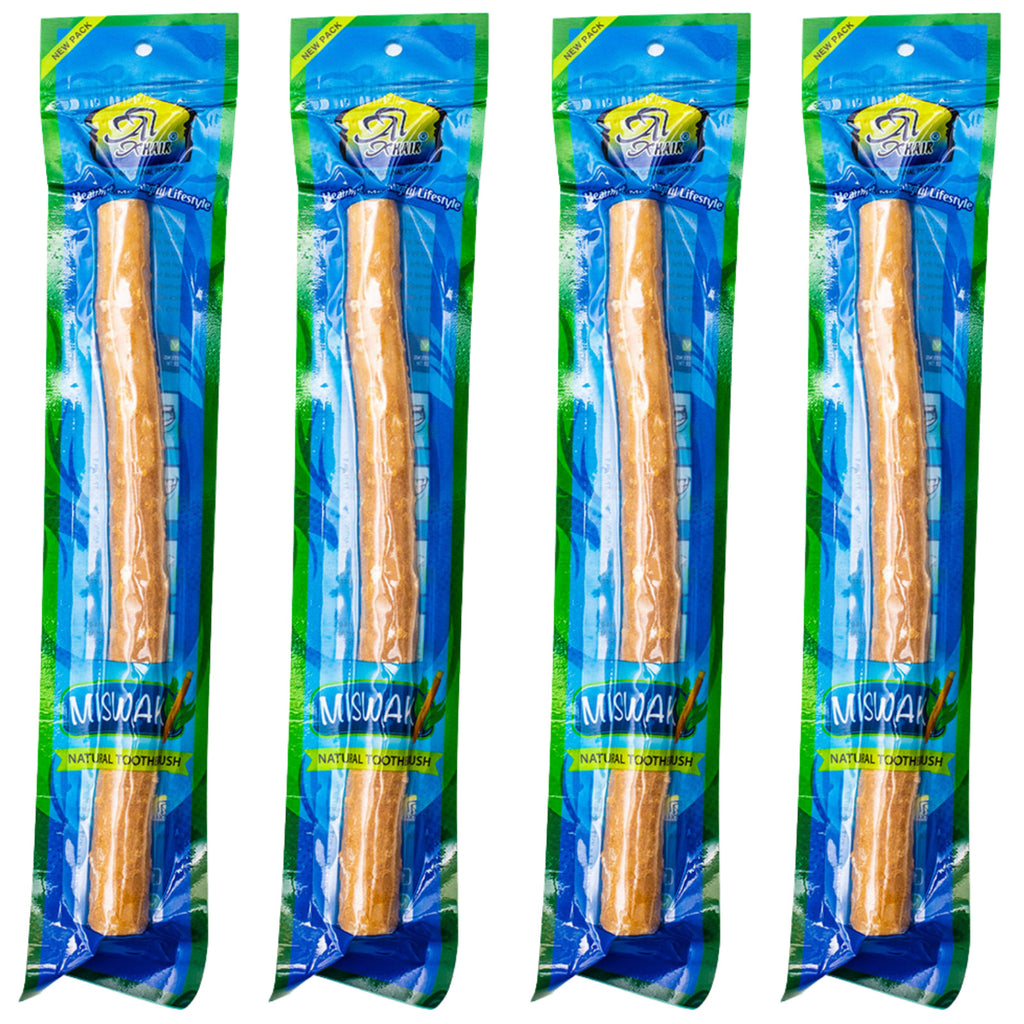 Natural Miswak Toothbrush Sticks - Eco-Friendly Oral Care Bulk Pack