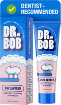 Kids Unflavored Fluoride Toothpaste - Dentist-Recommended for Sensitive Teeth