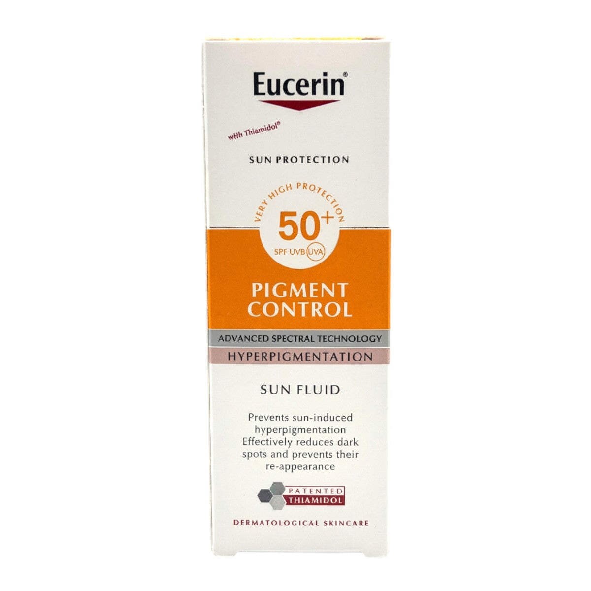 Eucerin Pigment Control SPF 50+ Sun Fluid - Lightweight Face Sunscreen 50ml