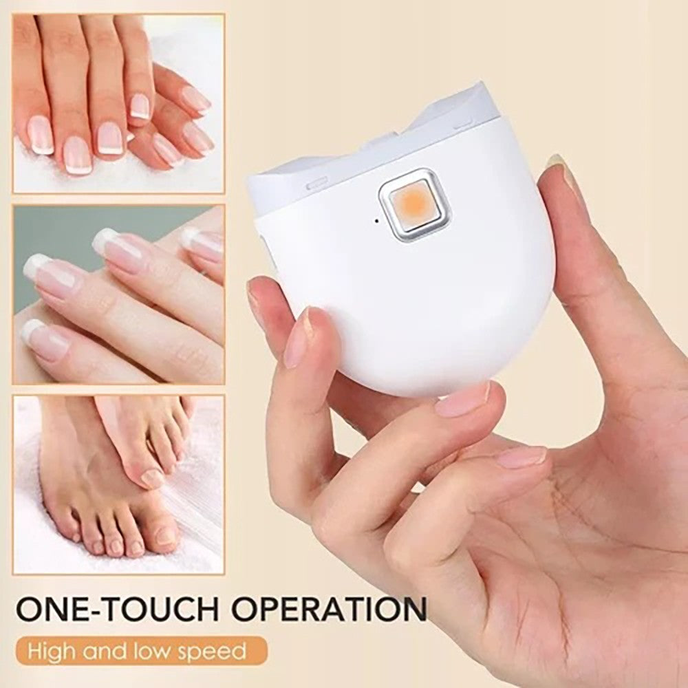 Electric Nail Clipper for Thick Nails - Safe, Rechargeable Trimmer for All Ages