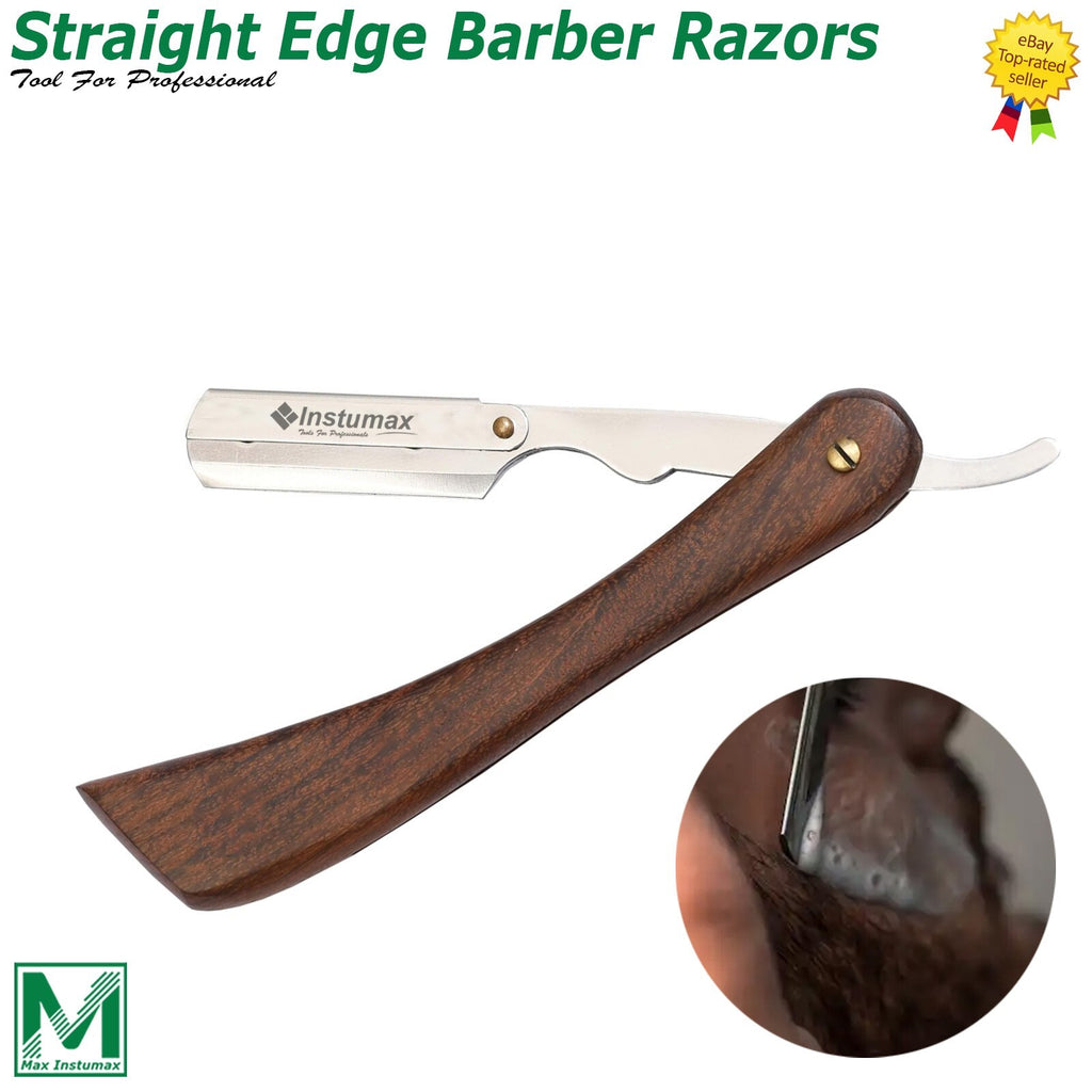 Professional Straight Edge Razor for Barber Shaving & Grooming
