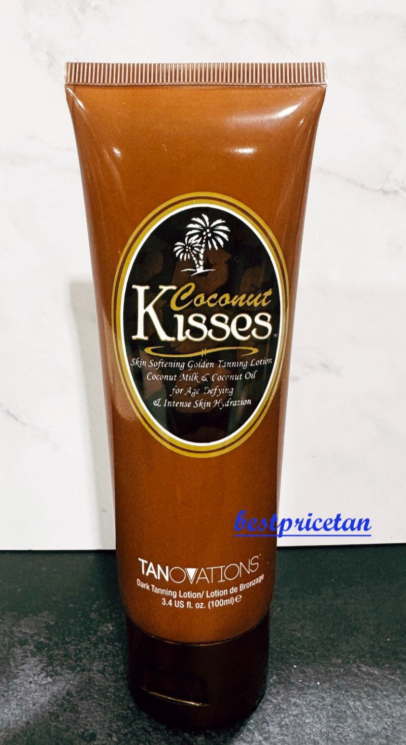 Ed Hardy Coconut Kisses Golden Tanning Lotion - 3.4 oz, Skin Hydrating & Age-Defying