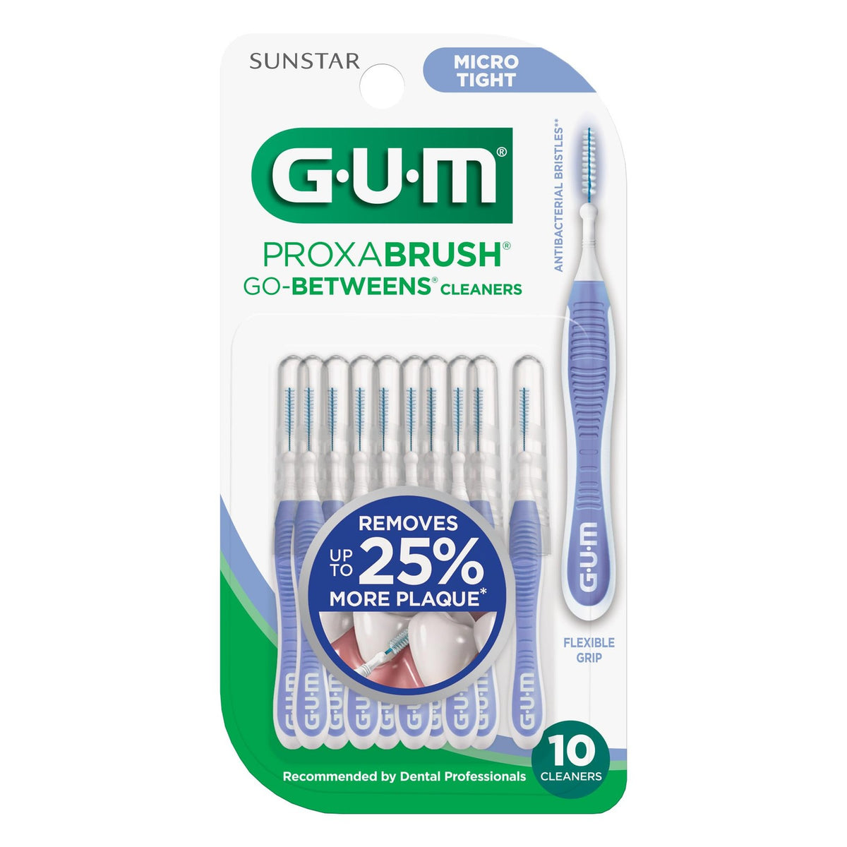 Interdental Brushes for Plaque Removal - Soft Micro Tight Picks, 40 Count