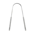 Stainless Steel Tongue Scraper Cleaner for Adults & Kids - Reusable Oral Hygiene Tool