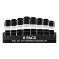 Avon Black Suede Roll-On Antiperspirant Deodorant 8 Pack - Long-Lasting Freshness