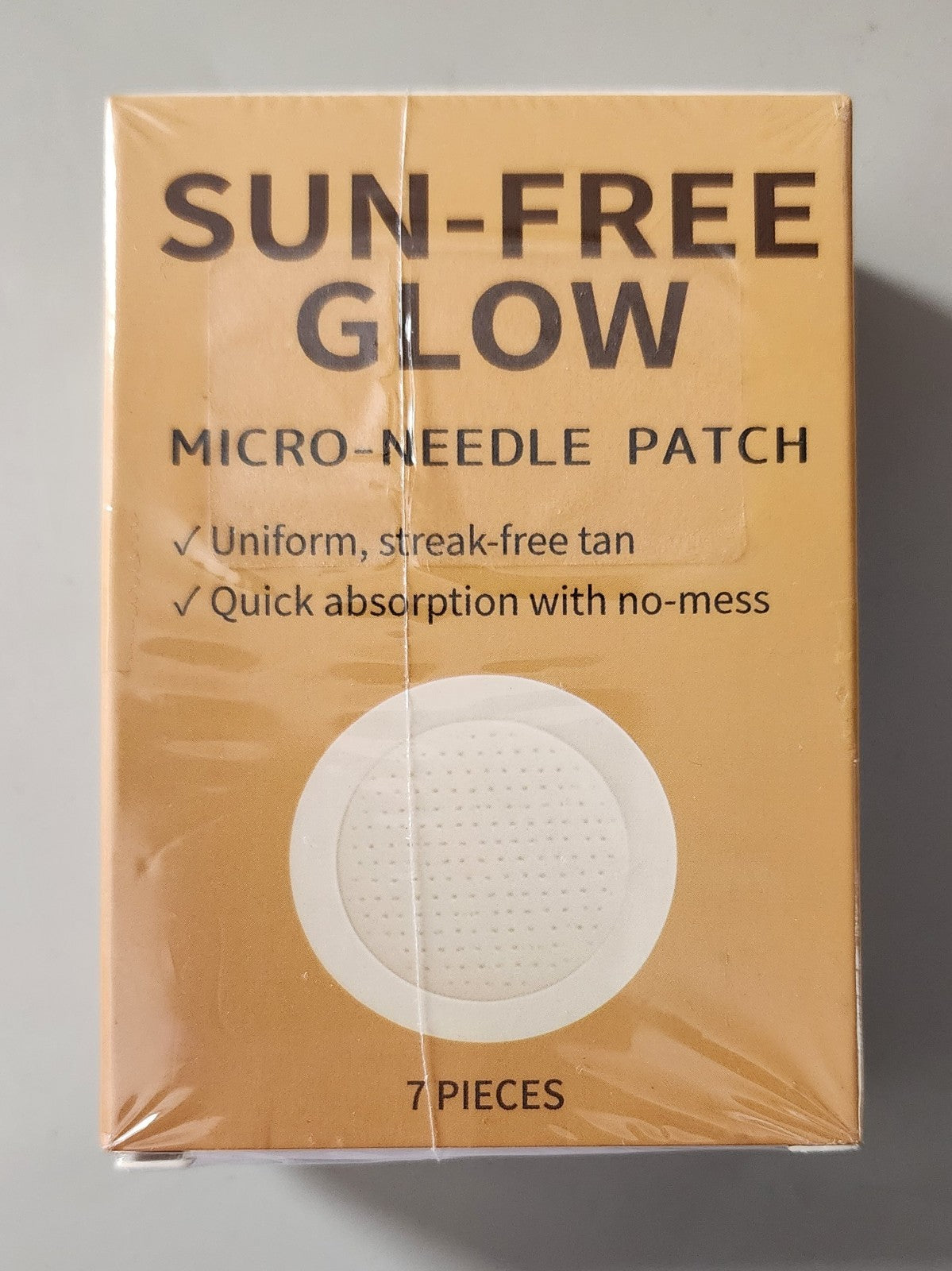 Sun Free Glow Microdarts Tanning Patches - 14 Patches for Sunless Tan