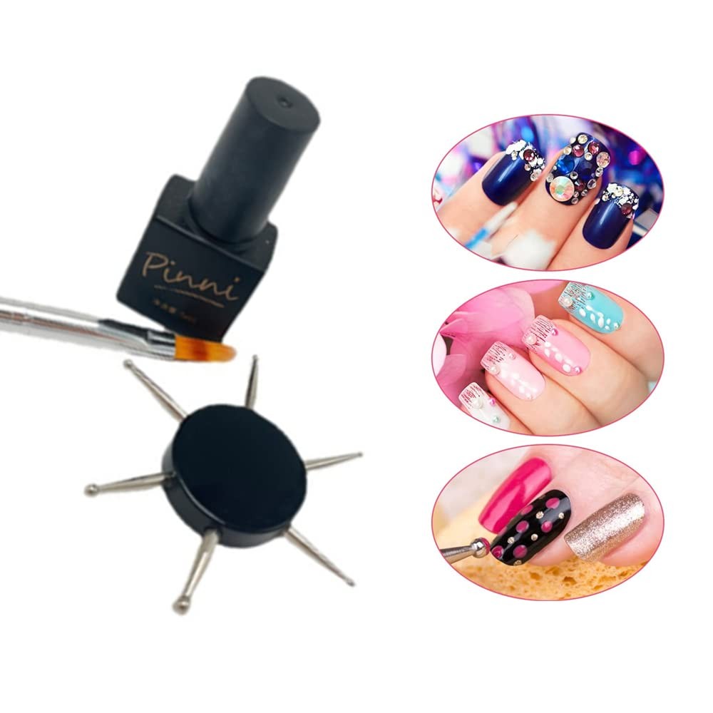 6-in-1 Nail Dotting Tool for Nail Art UV Gel Painting and Carving