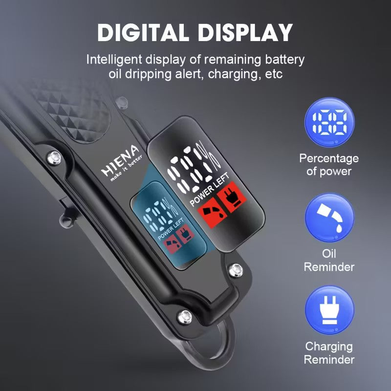 Electric Hair Clippers & Beard Trimmer Set for Men Cordless Grooming