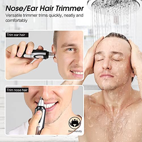 Ear and Nose Hair Trimmer Clipper - Professional Personal Grooming Device