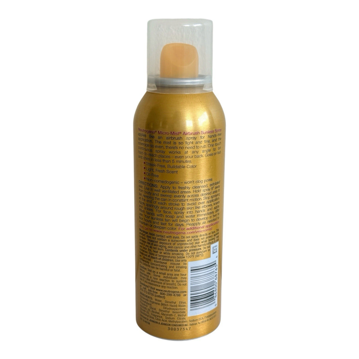 Neutrogena Micro Mist Airbrush Sunless Spray Medium #2 5.3 oz - Fake Tan