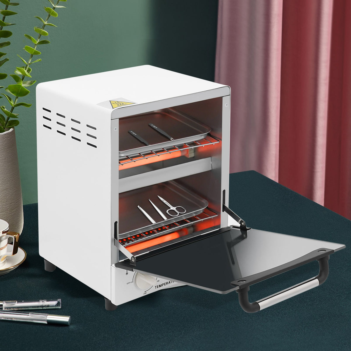 Nail Tool Sterilizer Cabinet - High Temp UV Sanitizer for Nail & Beauty Tools