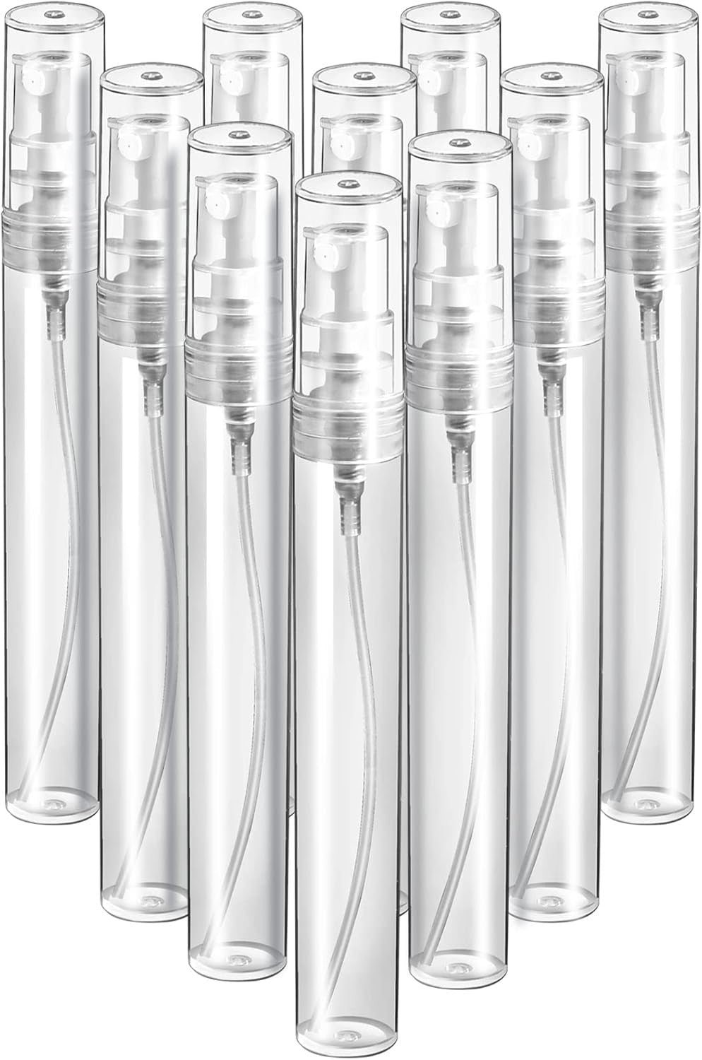 8ml Mini Refillable Spray Bottles 10 Pack for Travel Perfume & Cosmetics